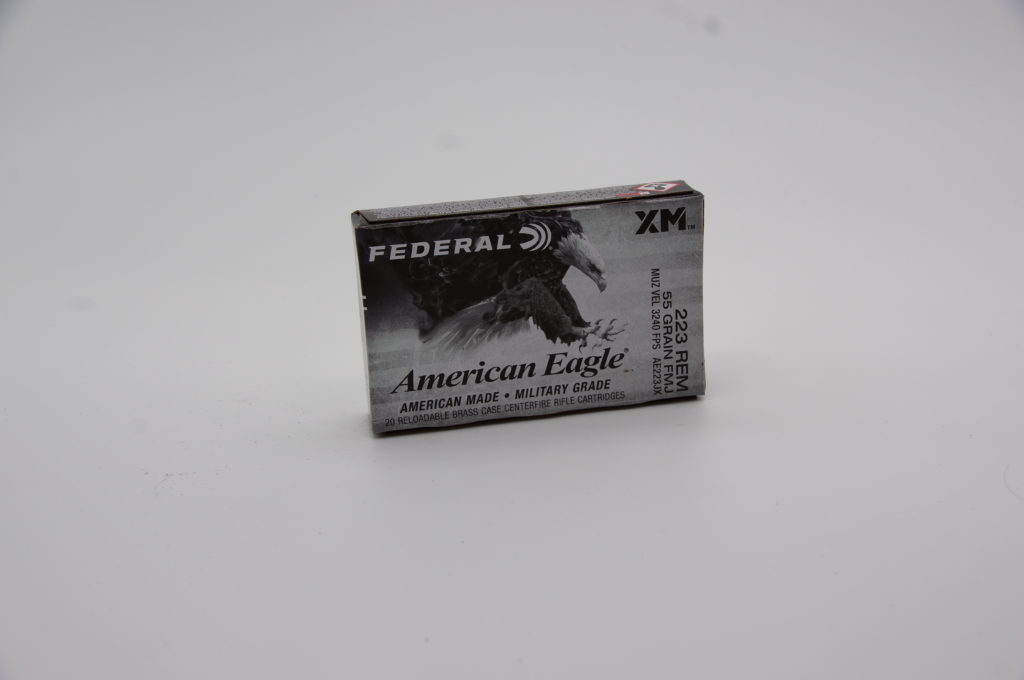 Federal American Eagle 223 Rem 55 Grain, FMJBT 20Rd/Box - AE223JX ...