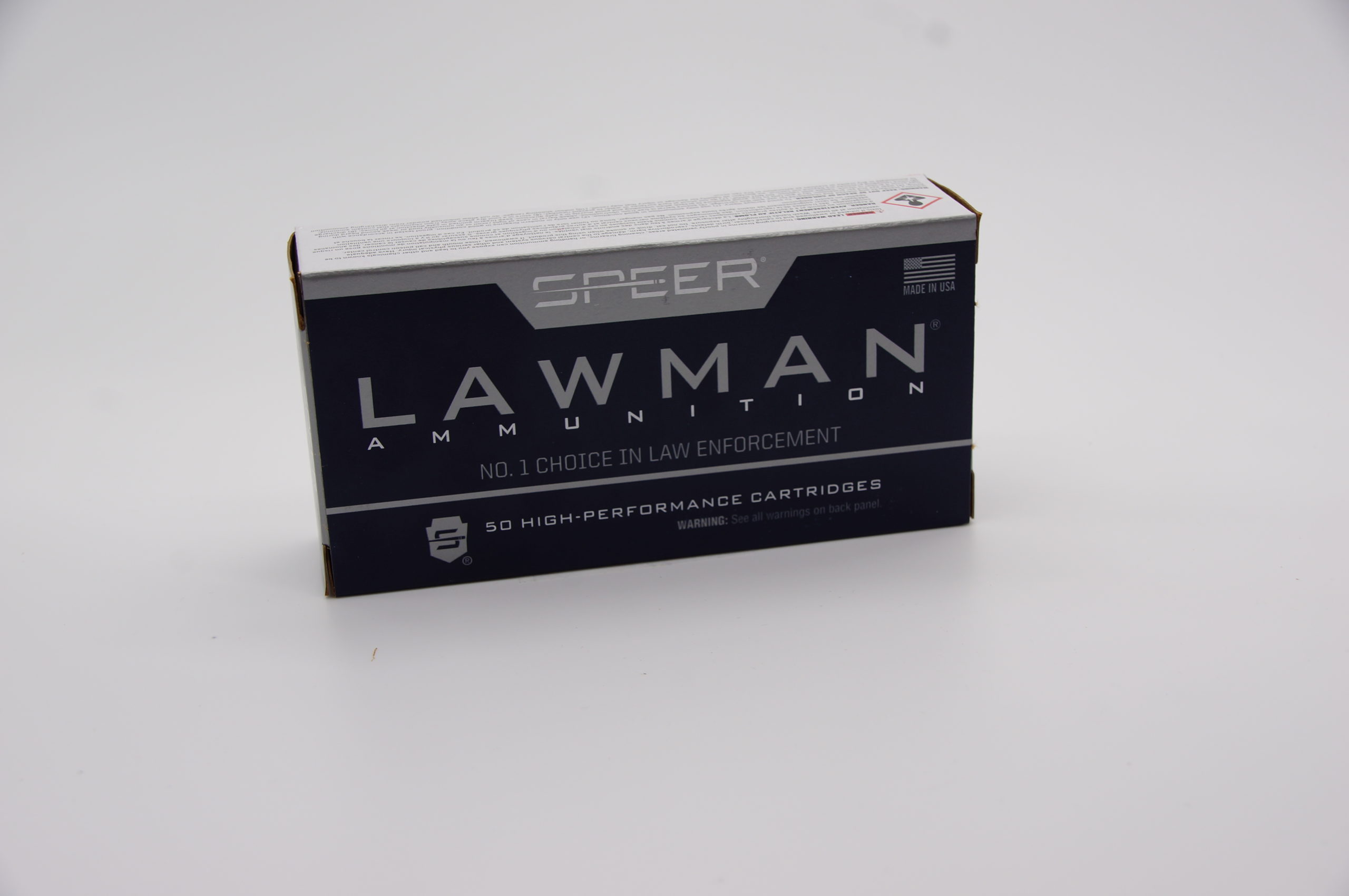 SPEER LAWMAN 9MM 147 GRAIN TOTAL METAL JACKET FLAT NOSE, 50RDS/BOX ...