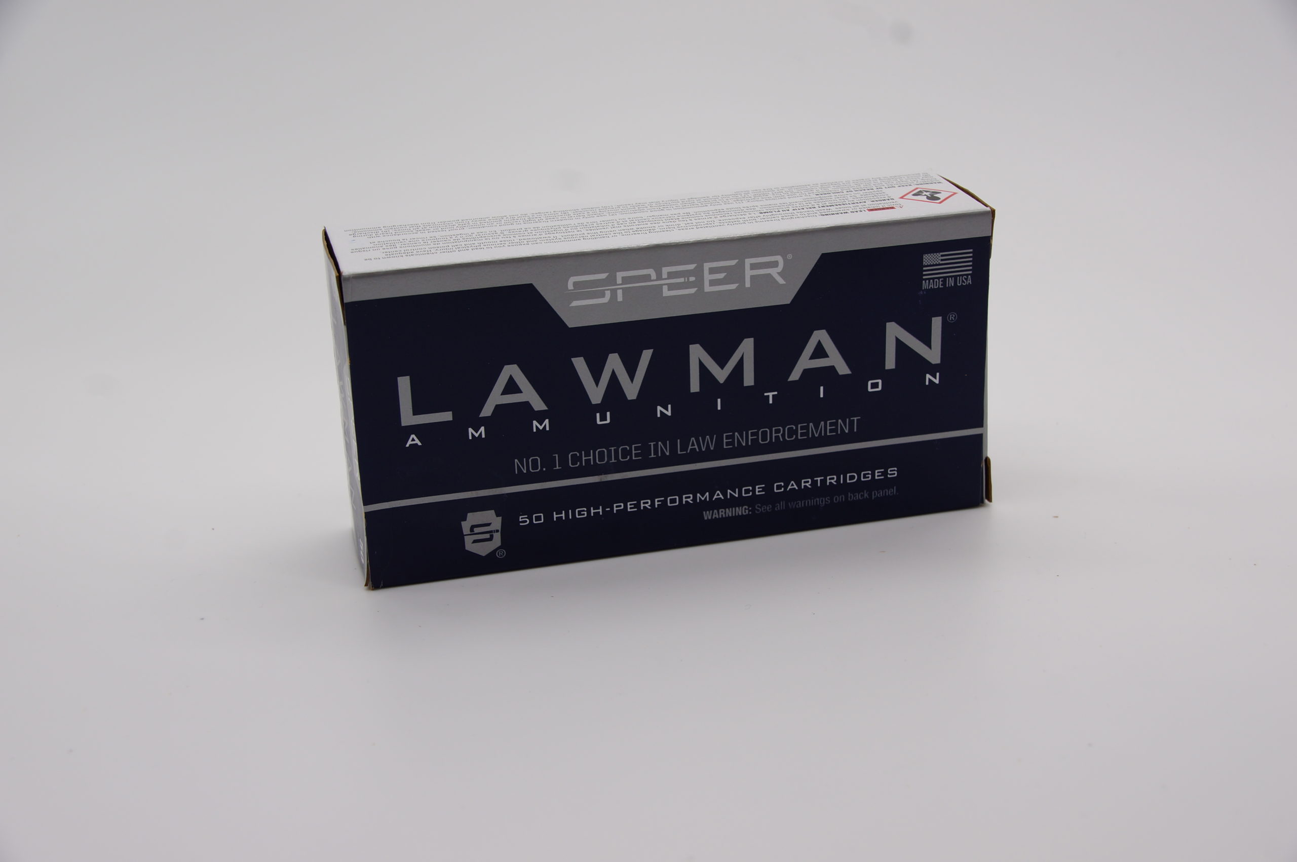 Speer Lawman 45 Auto 230 Grain TMJ Round Nose 50Rd/Box - Caliber Supply ...